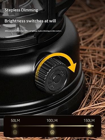 retro: BLACK DOG Candlelight Retro Camping Lamp — портативный ретро-фонарь с — 3