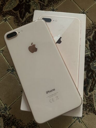 iphone 8 plus islenmis: IPhone 8 Plus, 64 ГБ, Matte Gold, Отпечаток пальца