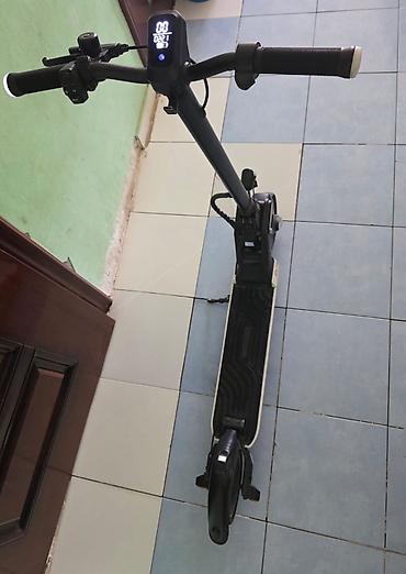 velo satisi: Elektrikli skuter – qara rəng pavorotniki qabag isiq tormuz tekerler — 2