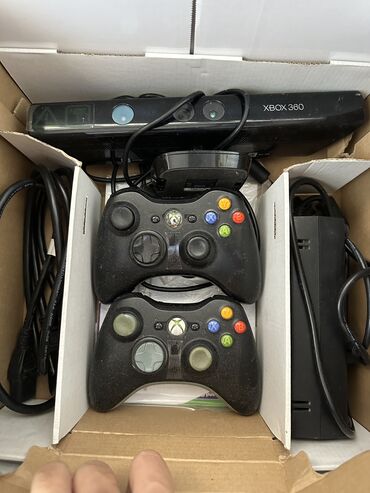массажные кресла бишкек цена: 🎮 Xbox 360 + 2 геймпада + Kinect + аксессуары Продаётся полный