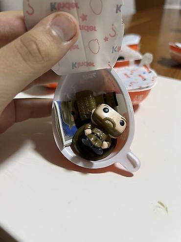 киндер сюрприз: Hoper Stranger things kinder joy Funko Pop Mini fiqur – sürpriz — 1