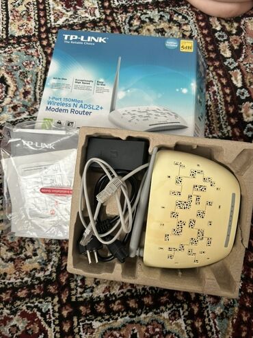modem ustası: TP-Link 1-Port 150Mbps Wireless N ADSL2+ Modem Router Xüsusiyyətlər