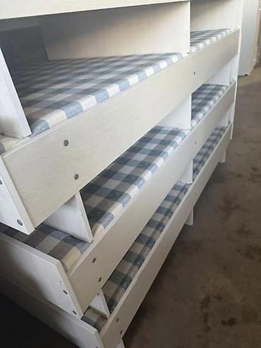 bunk bed: Односпальная кровать, Новый, С мягкой обивкой, длина - 190 см — 5