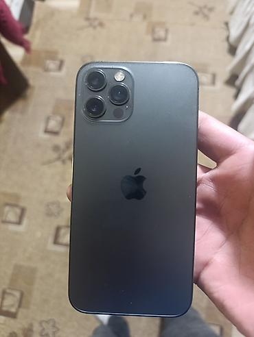 кармин часы: IPhone 12 Pro, Колдонулган, 128 ГБ, Графит, Куту, 82 % — 3
