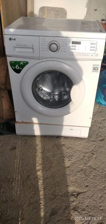 gəncə ikinci el: Paltaryuyan maşın LG, 6 kq, İşlənmiş, Avtomat