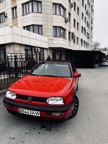 голы 3 автомат: Volkswagen Golf: 1994 г., 2 л, Автомат, Кабриолет