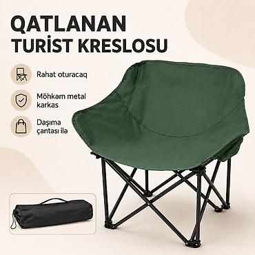№: 16238 Məhsulun adı: Yığılan kreslo, oksford, yaşıl Brend: No Brand