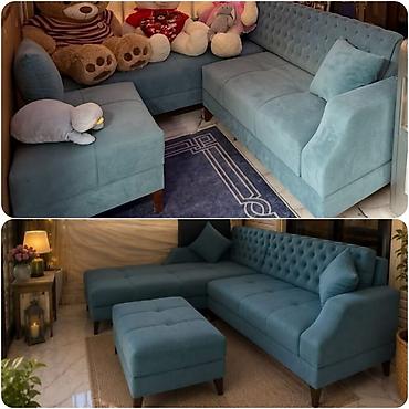Digər mebel: Sabsul480azn Künc divan üzərində 2 ədəd yastıq Və pufiklə Türkiyə — 1