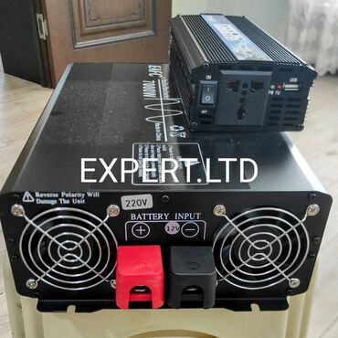 İnverterlər: Yeni Inverter, >5000 Vt, 12 - 220 volt, Ünvandan götürmə, Ödənişli çatdırılma, Rayonlara çatdırılma — 21