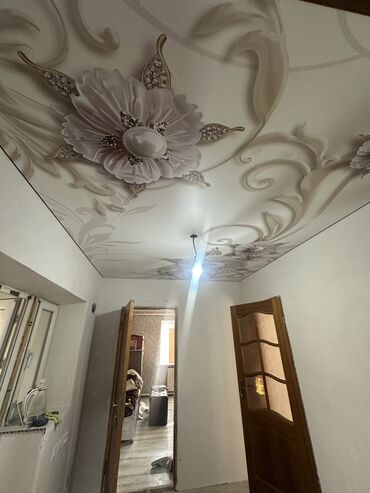 Натяжной потолок: Натяжной потолок Глянцевое, Матовое, 3D потолки Гарантия, Бесплатная консультация, Бесплатный замер — 25