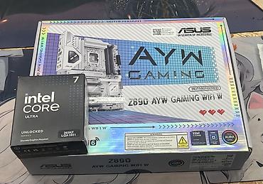 платы: Комплект Core ultra 7 265kf+ ASUS Z890 Материнская плата ASUS Z890 AYW — 2
