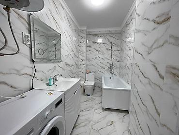 псо медина рынок кв: 3 комнаты, 95 м², Аламедин-1 мкр Элитка, 5 этаж, Свежий ремонт — 10