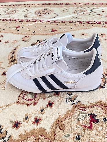 адидас оригинал: Мужские кроссовки, 42.5, Adidas Originals, Б/у, цвет - Белый, Самовывоз — 2