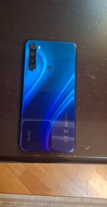 nod 8: Redmi Note 8, 64 GB, rəng - Göy, Barmaq izi, İki sim kartlı