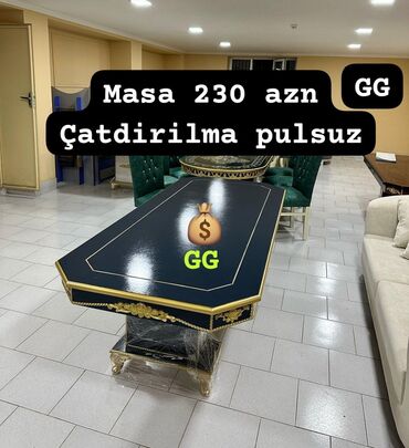 Masa və oturacaq dəstləri: Qonaq masası, Yeni