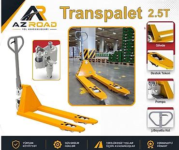 Digər biznes avadanlığı: Transpalet "ST-2.5t" ✅ Taşıma Kapasitesi: 2.5 Tons ✅ Çatallar Arası — 1