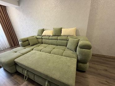 Divan və kreslo dəstləri: İşlənmiş, Divan-kravat, Divan, Bazasız, Açılan — 6