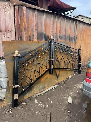 Изготовление перил: Изготовление перил Материал: Кованное железо, Наружные, Бесплатный замер — 19
