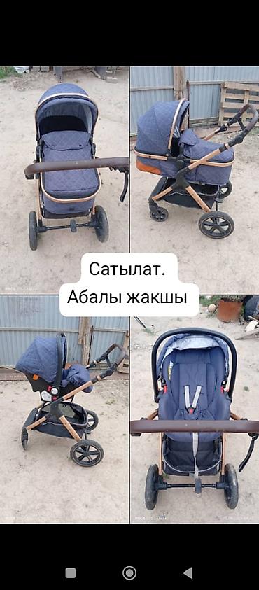 Коляски: Детская коляска 3 в 1 с автолюлькой/переноской. Особенности: - — 1