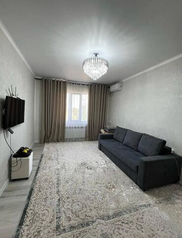 рядом с аламединским рынком: 1 комната, 41 м², 105 серия, 5 этаж, Евроремонт