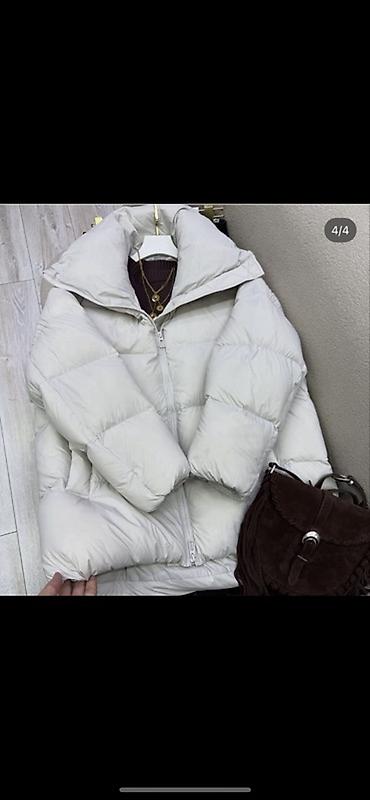 пуховики юникло: Пуховик, Короткая модель, Китай, Оверсайз, S, M, L — 1