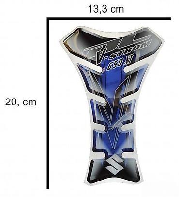 poni ekspres: SUZUKI V STROM 650 - tank pad - 728 📌 Opis: Samolepljivi protektor za — 1