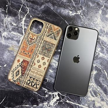 Apple iPhone: IPhone 11 Pro Max, Б/у, 256 ГБ, Space Gray, Чехол, 93 % — 1