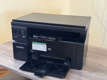 Printerlər: Hp LaserJet M1132 Kartric doludur. Bütün funksiyaları işlək