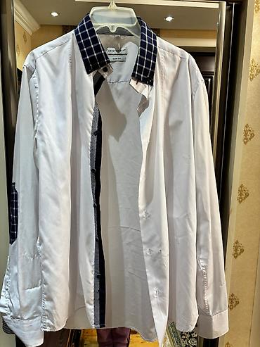 Kişi geyimləri: Köynək, Aristokrat, 2XL, rəng - Ağ — 2