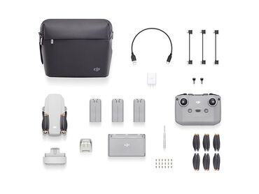 Kompüter, noutbuk və planşetlər: DJI Mini 2 Fly More Combo dron dəsti Tam dəst: - DJI Mini 2 dronu