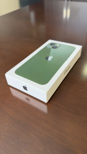 aйфон 13: IPhone 13, Б/у, 128 ГБ, Зеленый, Коробка