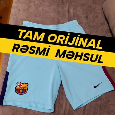 Şortlar: Şort, Nike, XL (EU 42), rəng - Mavi
