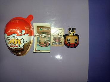 stranger things yumurta: Məhsul: Kinder Joy sürpriz yumurtası + kiçik fiqur və stiker kartı — 1
