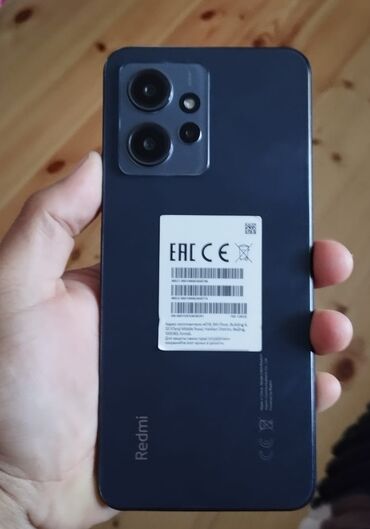 redmi 12 g: Xiaomi Redmi Note 12, 128 GB, 
 Zəmanət, Sensor, Barmaq izi