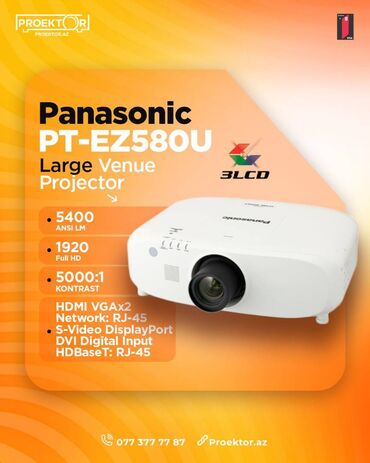 куплю на запчасти телевизор: İşlənmiş Qısa fokuslu Proyektor Ödənişli çatdırılma