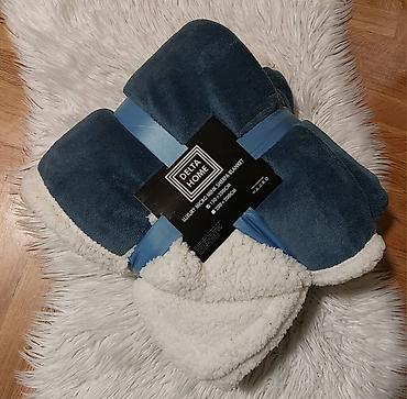 Ćebad i pokrivači: DELTA HOME Luxury Micro Mink-Sherpa ćebe Dimenzija 200x200 - Tip — 15