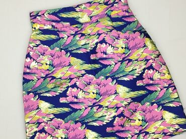 spódnice ludowe w kwiaty: Skirt, River Island, XS (EU 34), condition - Good