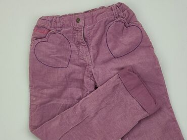 majtki dziewczęce 110: Material trousers, Coccodrillo, 4-5 years, 110, condition - Good
