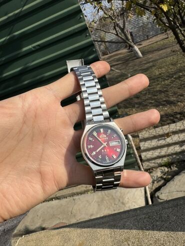 Qol saatları: Qol saatı, Orient, rəng - Qırmızı — 13