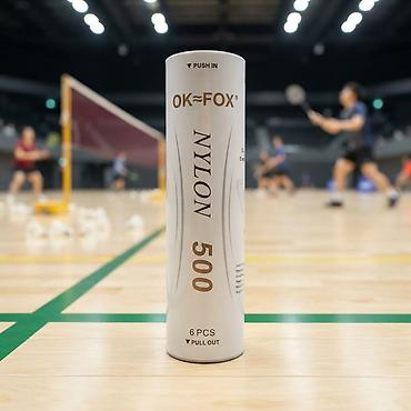 Digər idman və istirahət malları: OK≈FOX Nylon 500 badminton volanları - Tip: Naylon badminton volanı - — 1