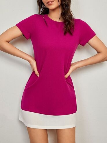 kengur koferi za decu: L (EU 40), color - Pink, Cocktail, Short sleeves