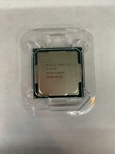 noutbuk ehtiyat hissələri: Prosessor Intel Core i3 İ3 9100F, 3-4 GHz, 4 nüvə, İşlənmiş