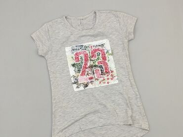 ściągacze do rękawów kurtek: T-shirt, 10 years, 134-140 cm, condition - Good