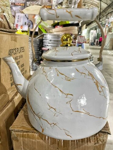 Çaydanlar: Yeni, rəng - Ağ, Çaydan, 3-dən çox l — 7