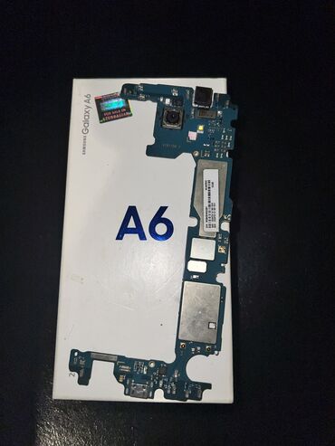 zapchast telefonlar: Samsung A6 plata 32Gb yoxla işlese al işlek sökülüb