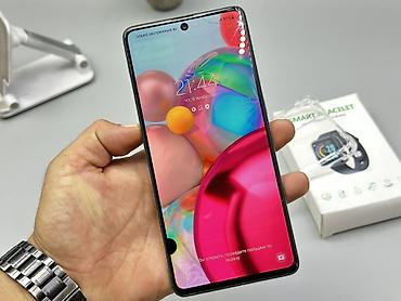 Мобильные телефоны и аксессуары: Samsung Galaxy A71 5G, Б/у, 128 ГБ, цвет - Голубой, 2 SIM — 6