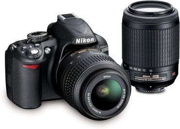 nikon d7100 qiymeti bakida: Nikon D3100 Fotoaparat. Yaxşı vəziyyətdədir, üstündə 2 iki lens ilə