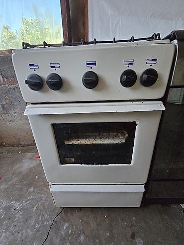 Газовая плита с духовым шкафом, компактная - 4 газовые конфорки с at lalafo.kg Газовая плита с духовым шкафом, компактная - 4 газовые конфорки с