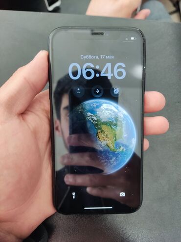 Apple iPhone: IPhone Xr, 128 GB, Black Titanium, Barmaq izi, Face ID