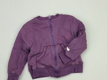 sweterek dziewczęcy na drutach: Bluza, 1.5-2 lat, 86-92 cm, stan - Dobry
